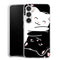 Coque Samsung Galaxy S23 Chats Kawaii Yin et Yang