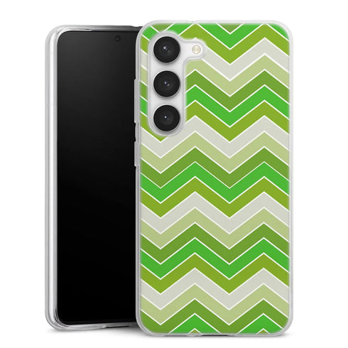Coque pour Samsung S23 Garden Spring Chevrons