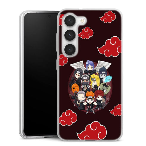 Coque Samsung Galaxy S23, S23 Plus, S23 Ultra Chibi Akatsuki Montage