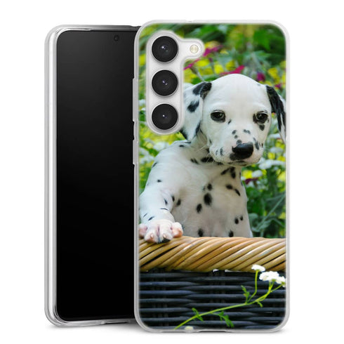 Coque Samsung Galaxy S23 Chiot Dalmatien