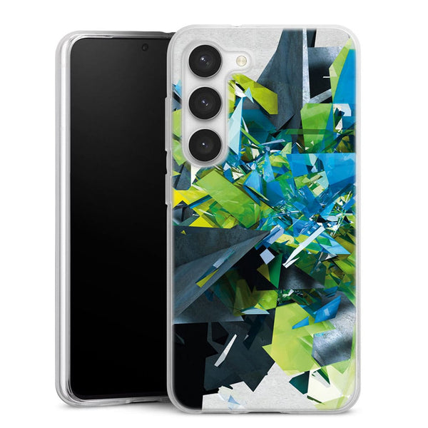 Coque pour Samsung S23 Kryptonite Crystal