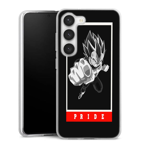 Coque Samsung Galaxy S23, S23 Plus, S23 Ultra Dbz Vegeta Pride