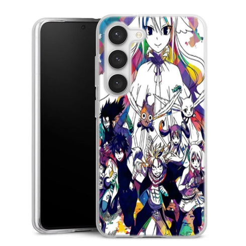 Coque Samsung Galaxy S23, S23 Plus, S23 Ultra Fairy Tail Colors