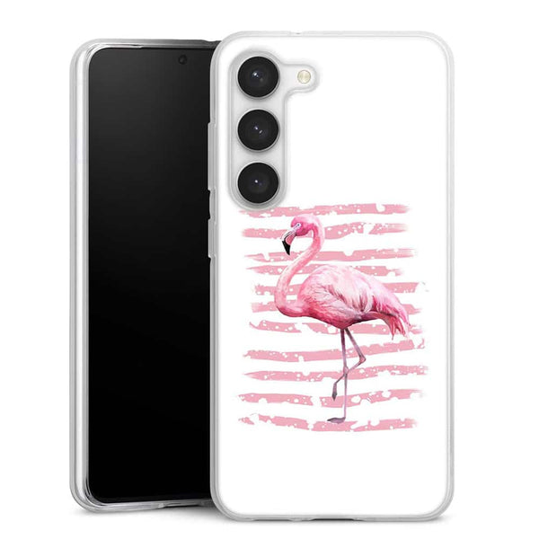 Coque Samsung Galaxy S23 Flamant Rose