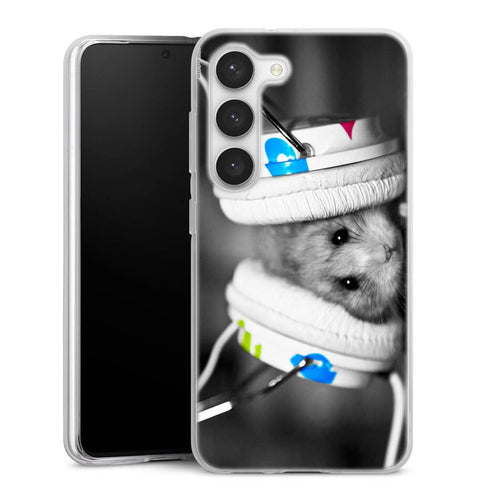 Coque Samsung Galaxy S23 Funny Hamster Beat Sound