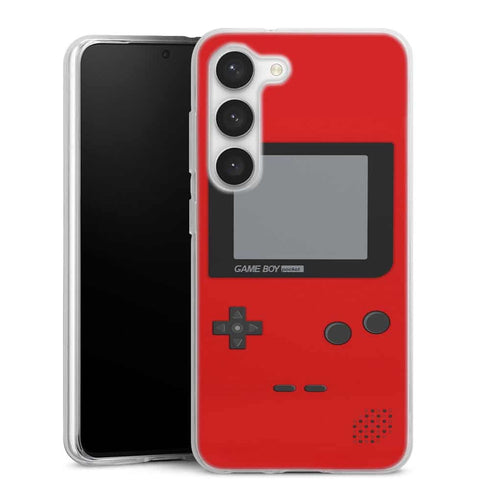 Coque Samsung Galaxy S23 Game Boy Rouge