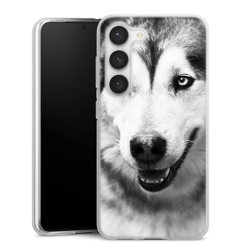 Coque Samsung Galaxy S23 Husky aux Yeux Clairs