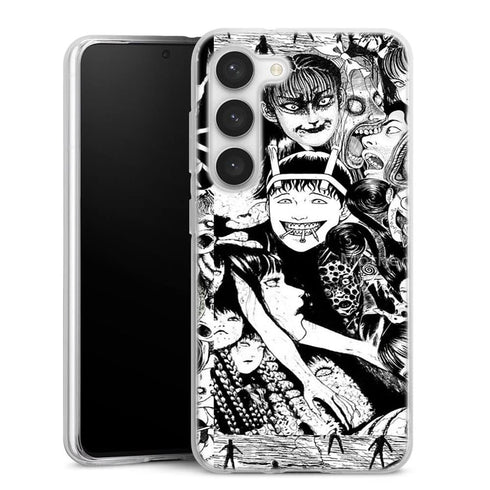 Coque Samsung Galaxy S23, S23 Plus, S23 Ultra Junji ito Collage