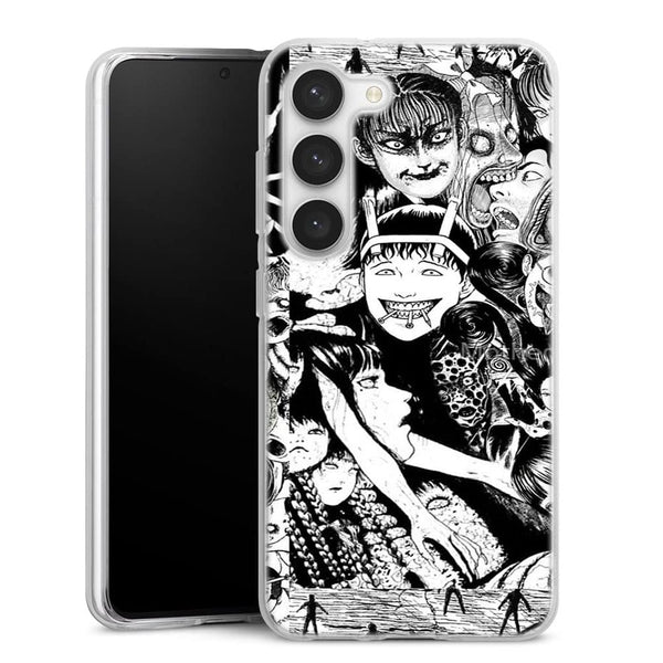 Coque Samsung Galaxy S23, S23 Plus, S23 Ultra Junji ito Collage