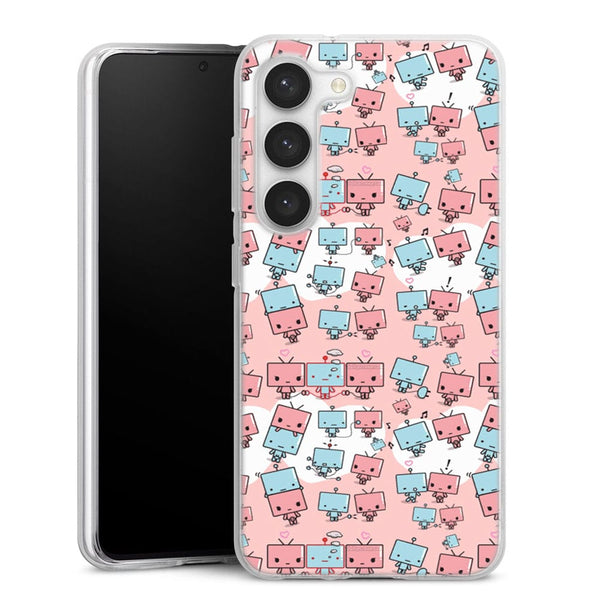 Coque Samsung Galaxy S23 originale Kawaïi Robots