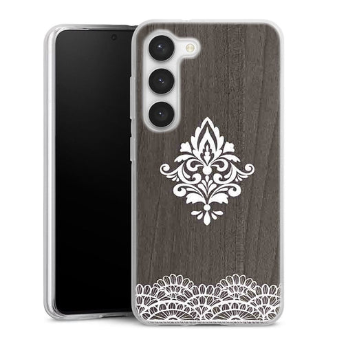 Coque pour Samsung S23 Lace Woods Black