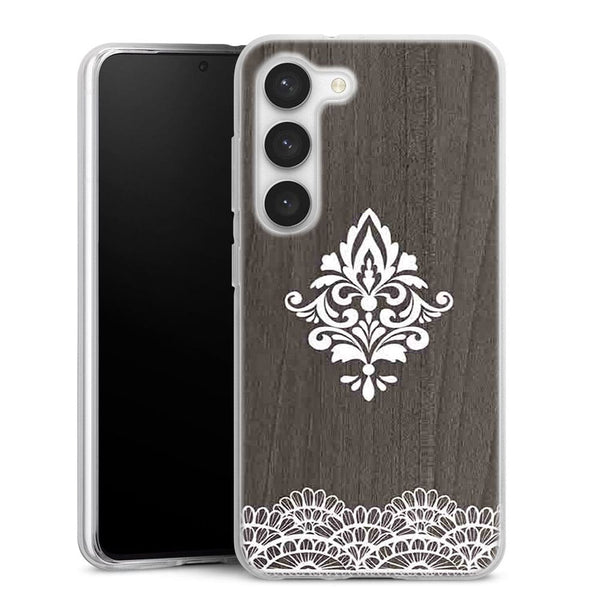 Coque pour Samsung S23 Lace Woods Black