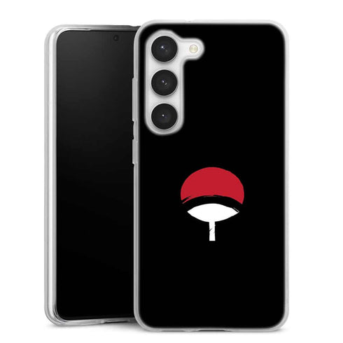 Coque Samsung Galaxy S23, S23 Plus, S23 Ultra Logo Sasuke Naruto