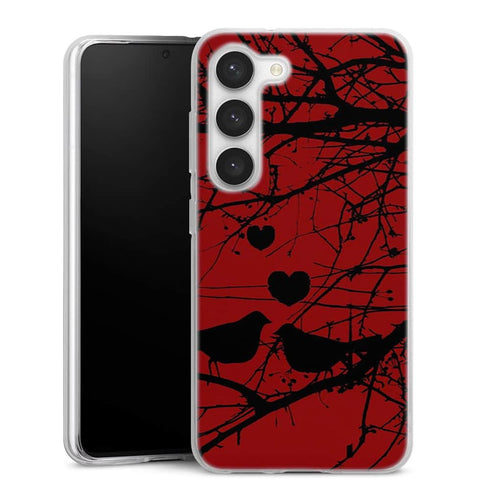 Coque Samsung Galaxy S23 Loving Birds