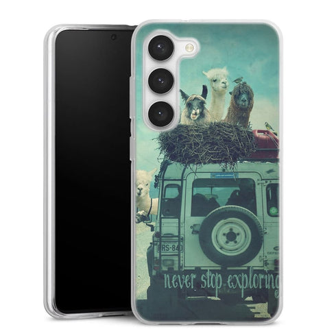 Coque Samsung Galaxy S23 Never Stop Exploring