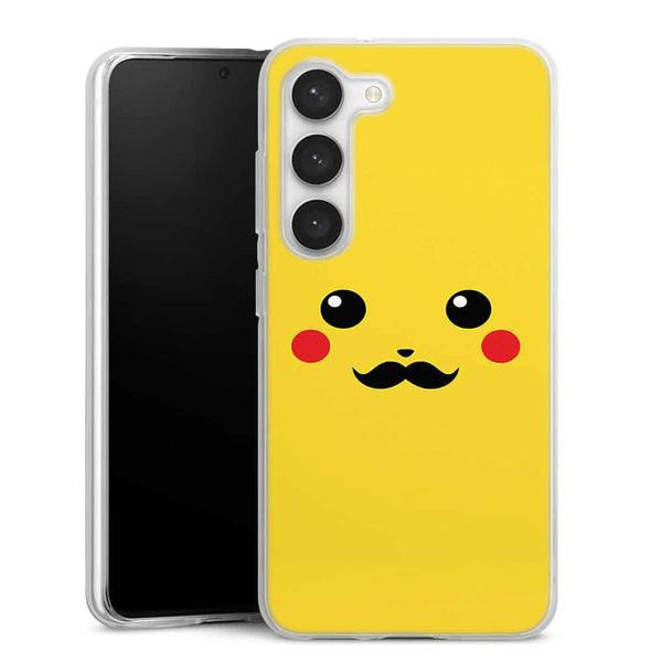Coque Samsung Galaxy S23 Pika Moustaches - Coque Pikachu en silicone