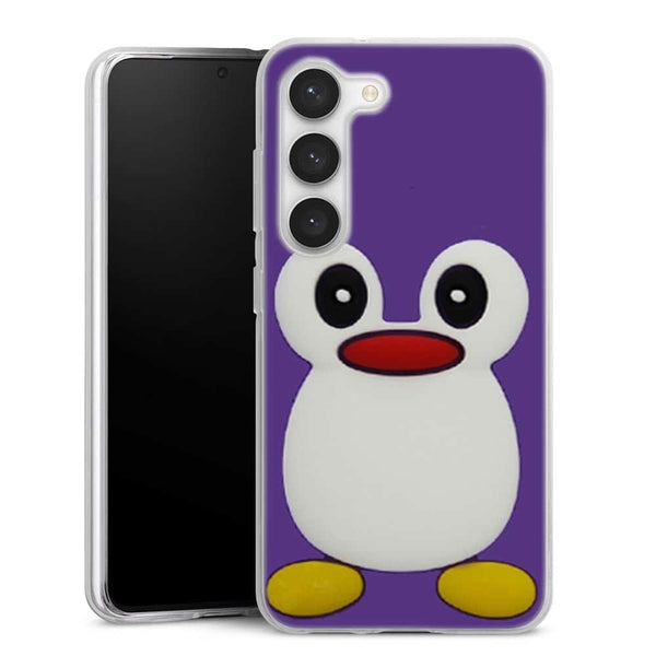 Coque Samsung Galaxy S23 Pingouin Violet