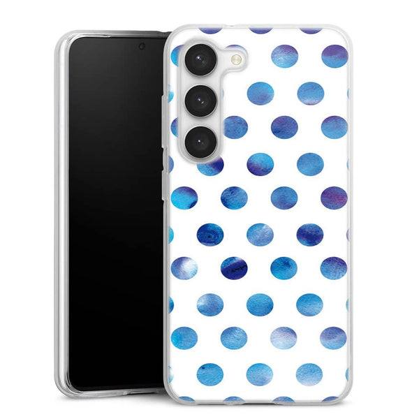 Coque pour Samsung S23 Space Polka dots
