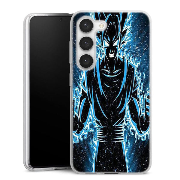 Coque Samsung Galaxy S23, S23 Plus, S23 Ultra Goku Electrique