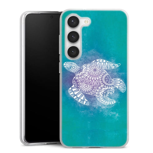 Coque Samsung Galaxy S23 Tortue Mandala
