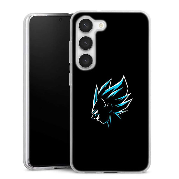 Coque Samsung Galaxy S23, S23 Plus, S23 Ultra Vegeta Blue - Coque Dbz S23