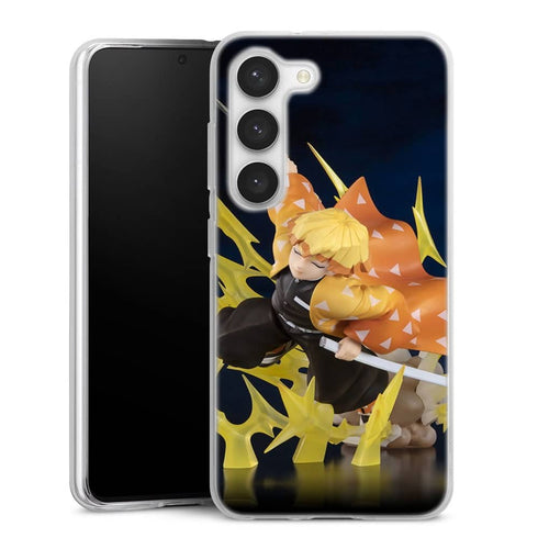 Coque Samsung Galaxy S23 Zenitsu demon slayer | S23 Plus, S23 Ultra