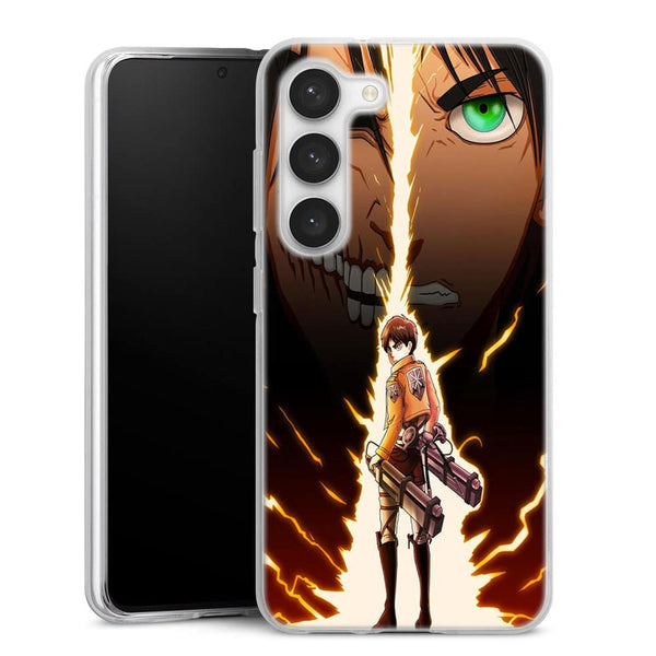Coque Samsung Galaxy S23, S23 Plus, S23 Ultra Attaque des Titans