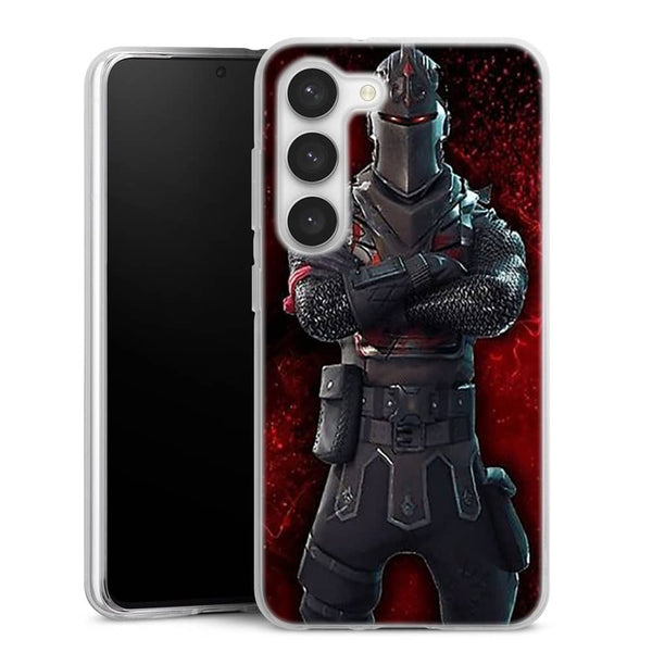 Coque Samsung Galaxy S23 Chevalier noir Fortnite