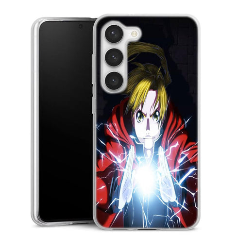 Coque Samsung Galaxy S23, S23 Plus, S23 Ultra Edward Full Metal Alchemist