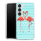 Coque pour Samsung S23 Flamingo love