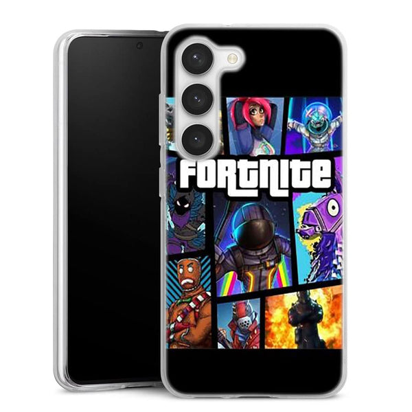 Coque Samsung Galaxy S23 Fortnite Battle Royale - Aesthetic Gaming