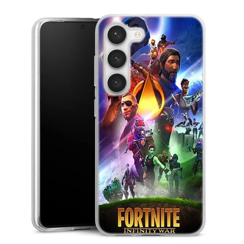 Coque Samsung Galaxy S23 Fortnite Skin Omega infinity war