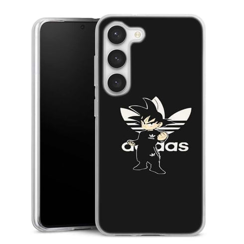 Coque Samsung Galaxy S23, S23 Plus, S23 Ultra Goku Bad guy Adidas Jogging