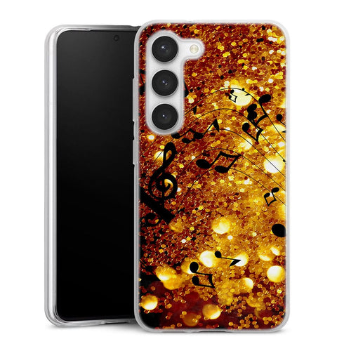 Coque pour Samsung S23 Golden Music