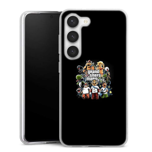 Coque Samsung Galaxy S23 Grand Theft Mario