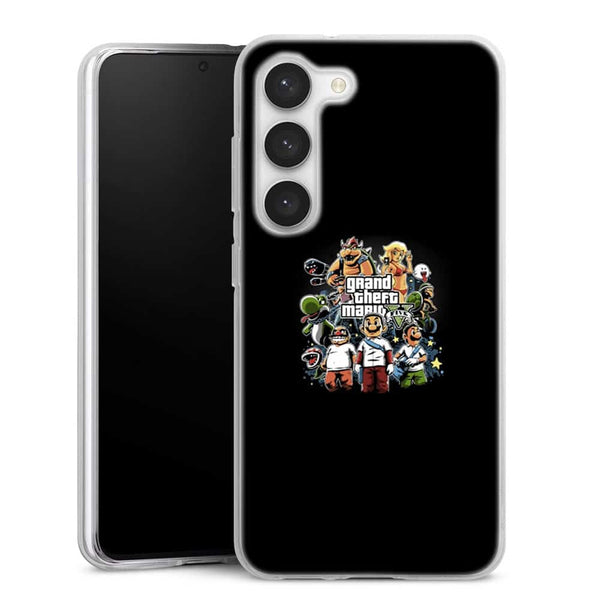Coque Samsung Galaxy S23 Grand Theft Mario