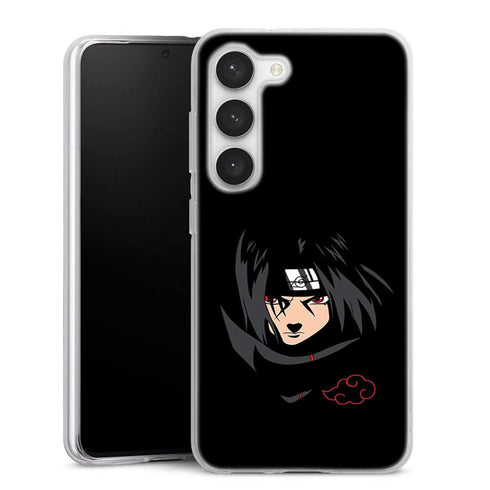Coque Samsung Galaxy S23, S23 Plus, S23 Ultra Itachi Fond Noir