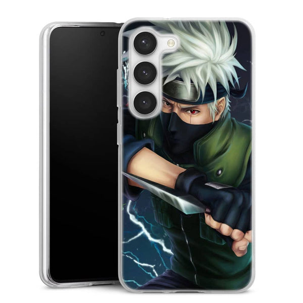 Coque Samsung Galaxy S23, S23 Plus, S23 Ultra Kakashi Gothique