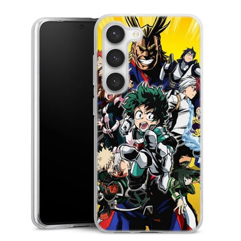 Coque Samsung Galaxy S23, S23 Plus, S23 Ultra my hero academia izuku midoriya