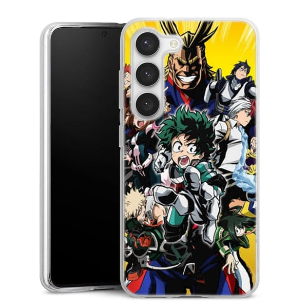 Coque Samsung Galaxy S23, S23 Plus, S23 Ultra my hero academia izuku midoriya