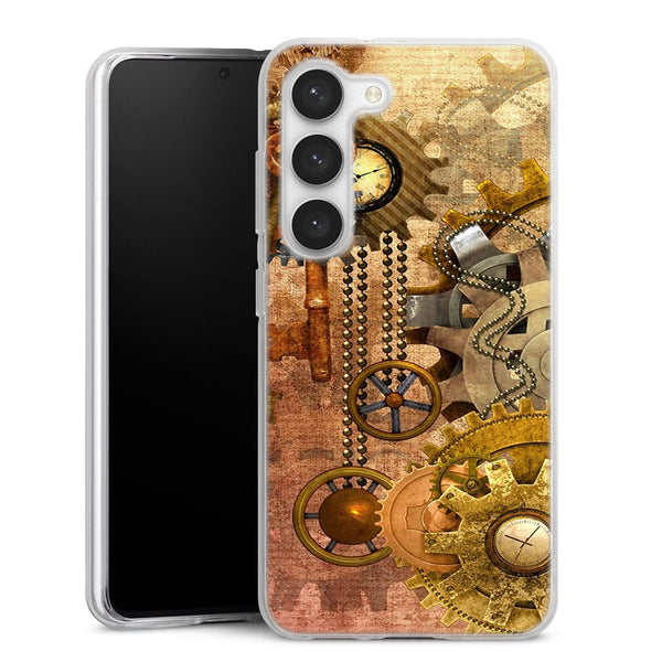 Coque pour Samsung S23 Steampunk