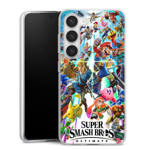 Coque Samsung Galaxy S23 Super smash bros ultimate - Collection Jeux video