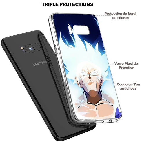 Coque Dragon Ball Samsung Galaxy S8 en Verre Trempé à Versailles