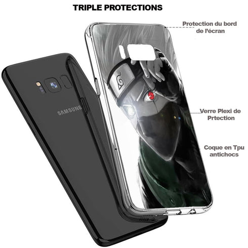 Kakashi Naruto / S8 , S8 Plus | Coque Housse anti-chocs / Collection Manga MaCoquePerso