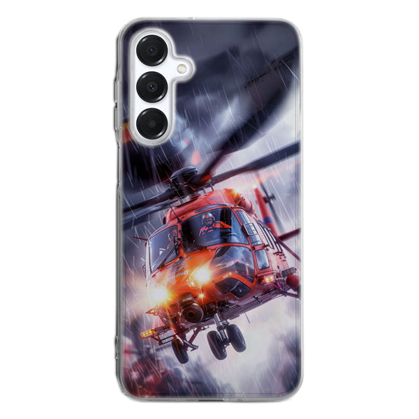 Coque Samsung Helicoptere Pompier Sauvetage - MaCoquePerso