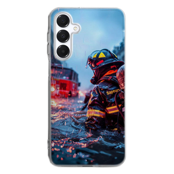 Coque Samsung INTERVENTION POMPIER INONDATION - MaCoquePerso