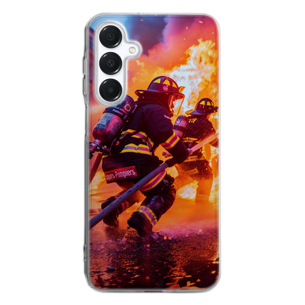 Coque Samsung Intervention Pompier Incendie - MaCoquePerso