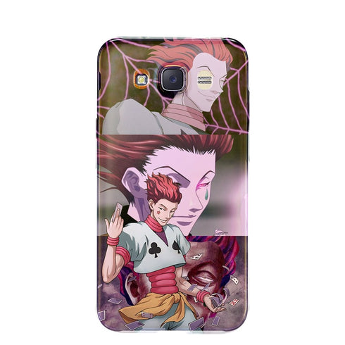 Hisoka | Coque Samsung A50 | Motif Manga Card Hunter X Hunter | Housse anti-chocs Gel MaCoquePerso
