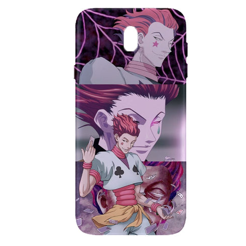 Hisoka | Coque téléphone iPhone X / XS | Motif Manga Card Hunter X Hunter | Housse Silicone, Verre Trempé MaCoquePerso