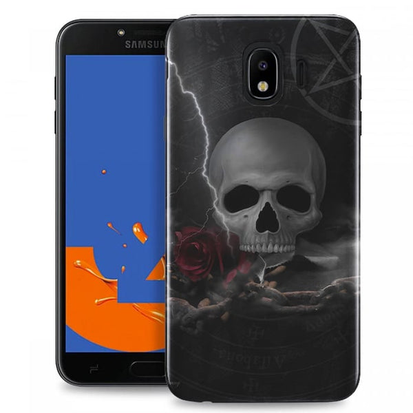 Coque telephone pas cher Gothique Anarchy pour Samsung Galaxy J4 2018